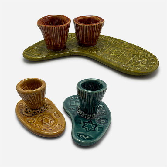 Shabbat Candle Holders