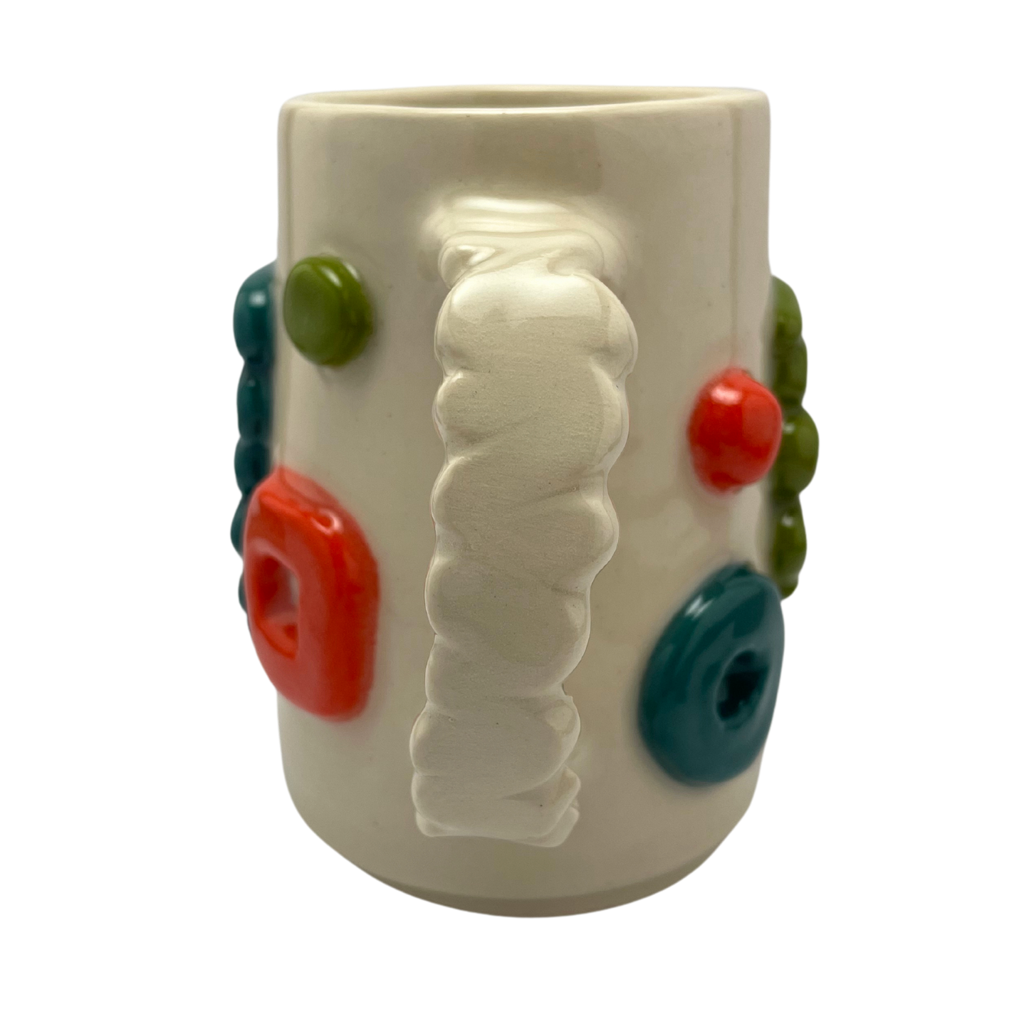 Handmade Mug Sculpture - Glorp Multi-Color