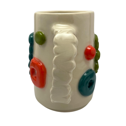 Handmade Mug Sculpture - Glorp Multi-Color