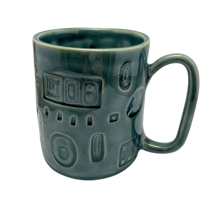 Large Mug with Handle - Tayer Teal